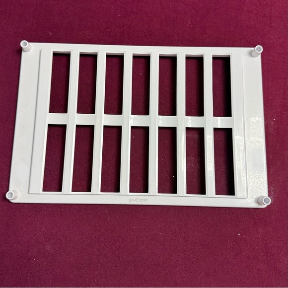 White Two-Tier Storage Rack - Picture 5 of 8